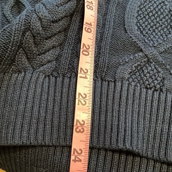 🆕 LL Bean Striped Fisherman’s Crew Neck Sweater, Cream/Navy. Size XL - Picture 10 of 10